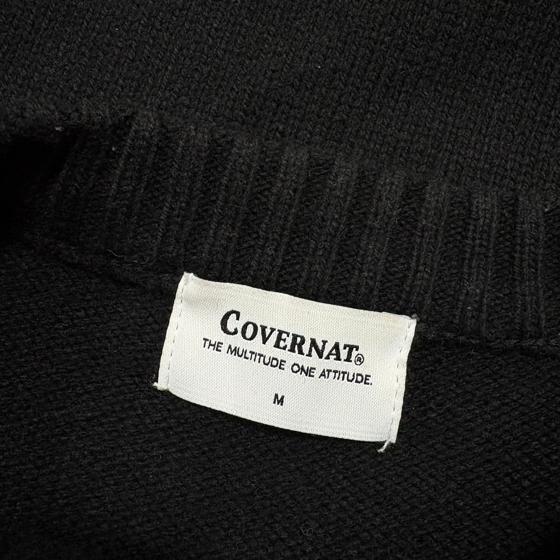 커버낫 빅로고 니트 상품이미지4