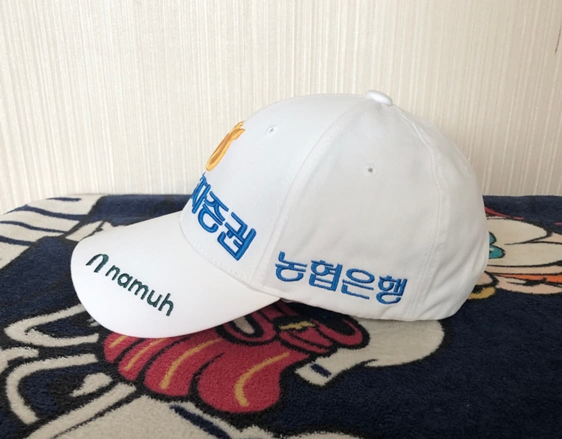핑골프 NH투자증권 프로골프단 골프모자/정윤지프로 싸인모자 상품이미지3