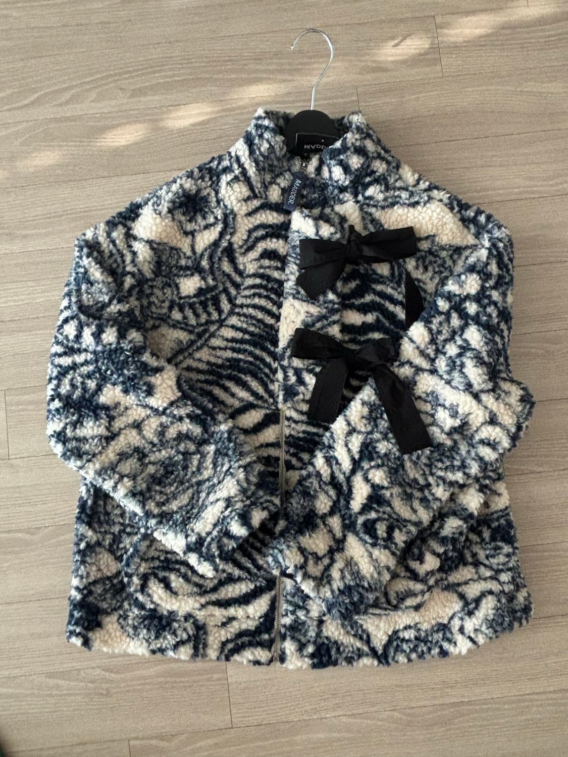 Damson madder 뽀글이 자켓 상품이미지1