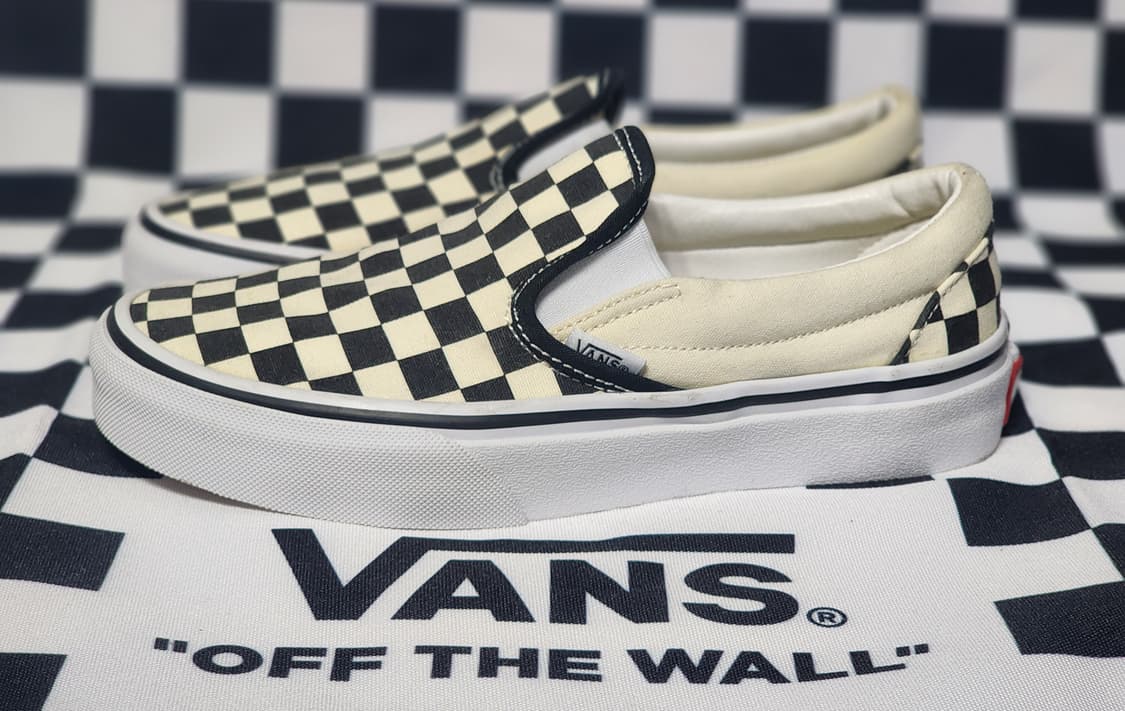 반스 체커보드 슬립온 230mm 상품이미지4