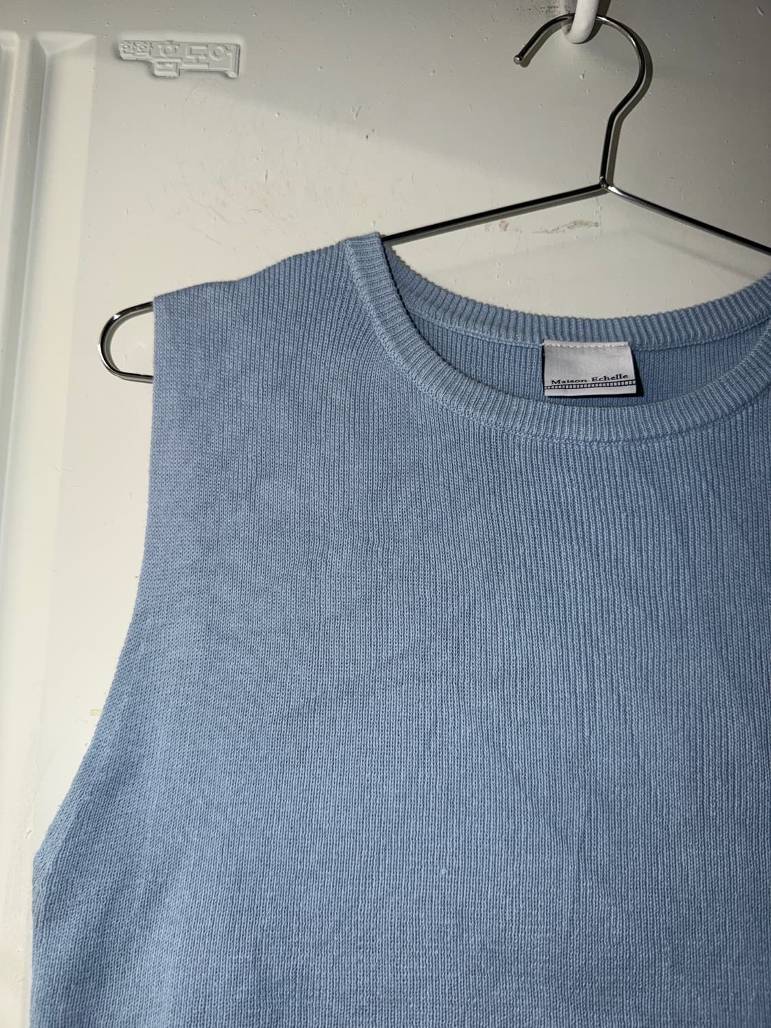 일본빈티지 메종에셀 니트베스트  상품이미지6