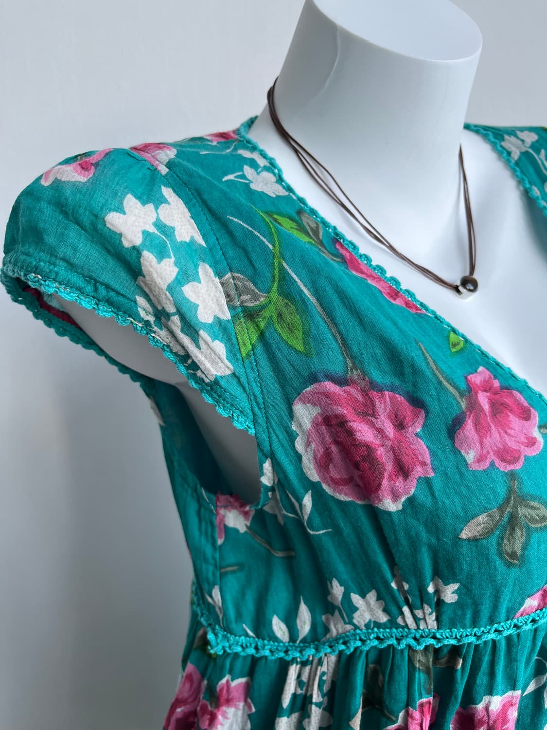 Röse Böwl Saloon 청록 원피스 상품이미지4