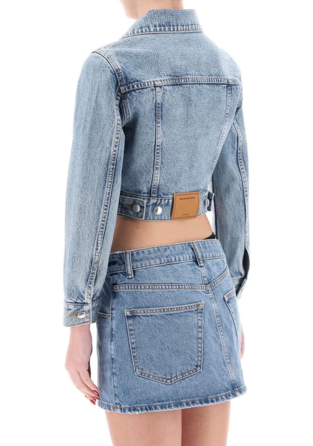 알렉산더왕 크롭 데님자켓 s 상품이미지4