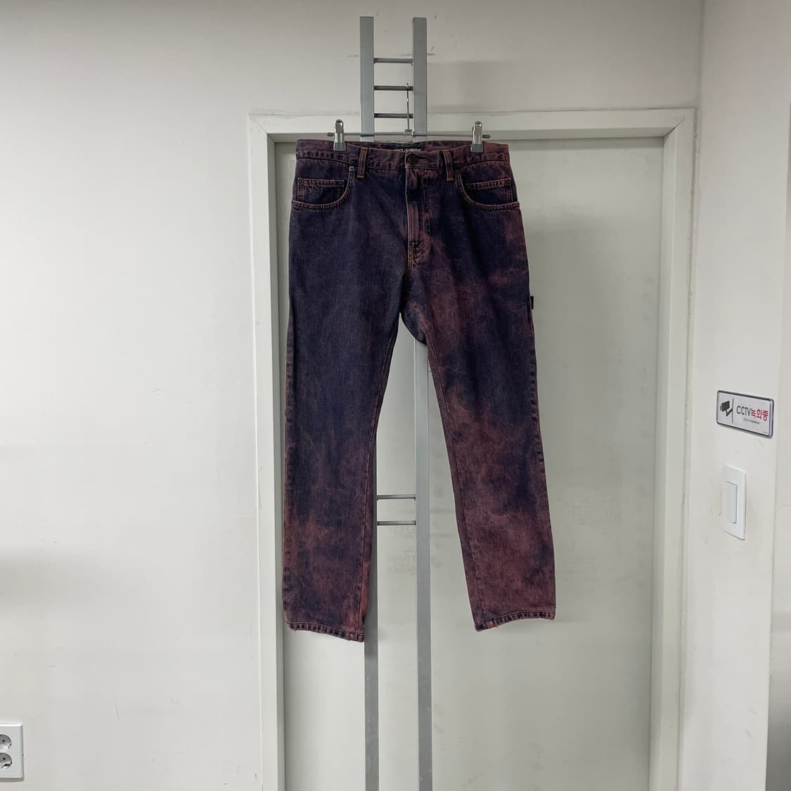 돌체앤가바나 핑크 데님 팬츠 44 상품이미지5