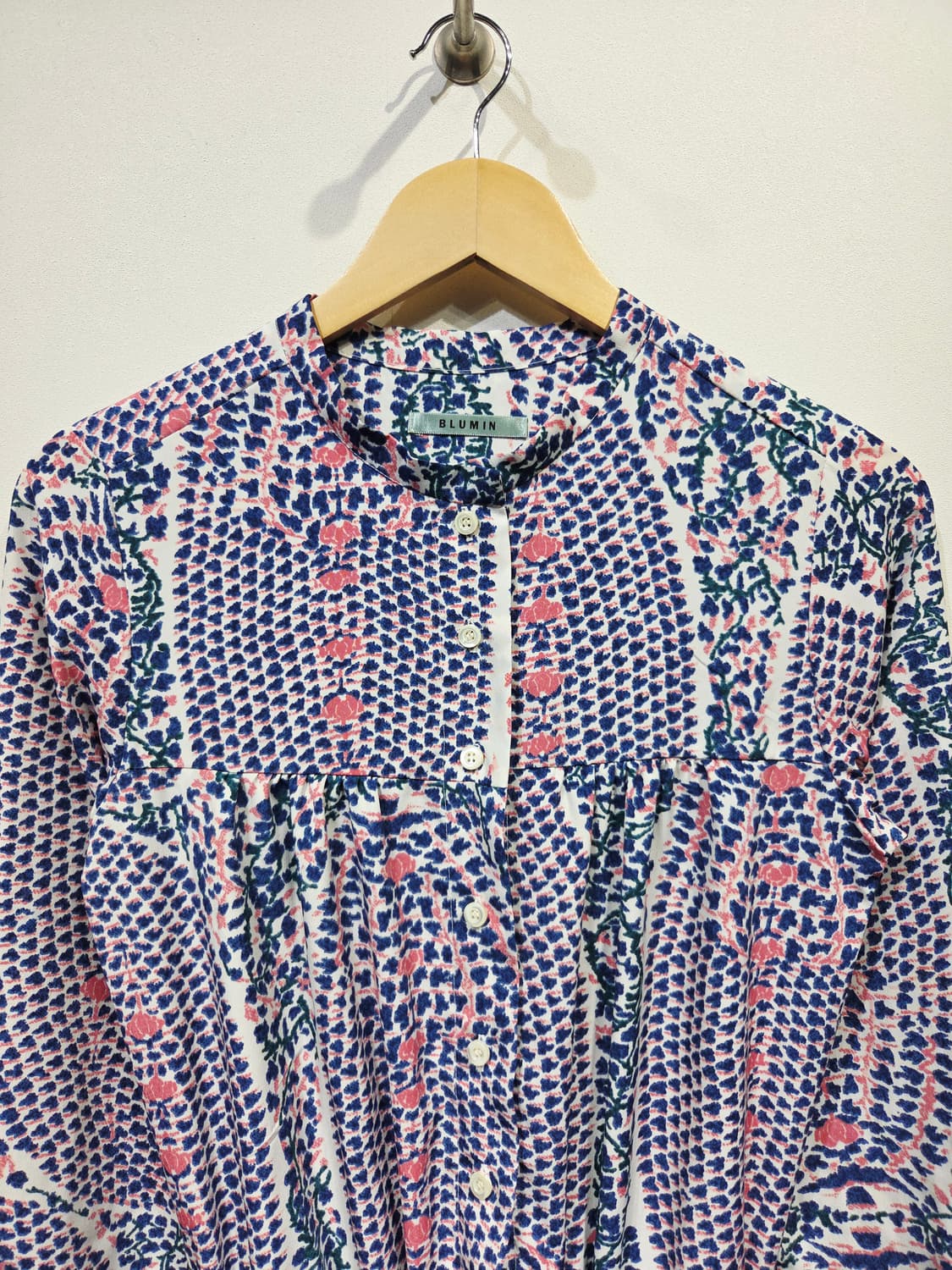 BLUMIN 블루민 패턴 롱슬리브 점프수트 상품이미지3