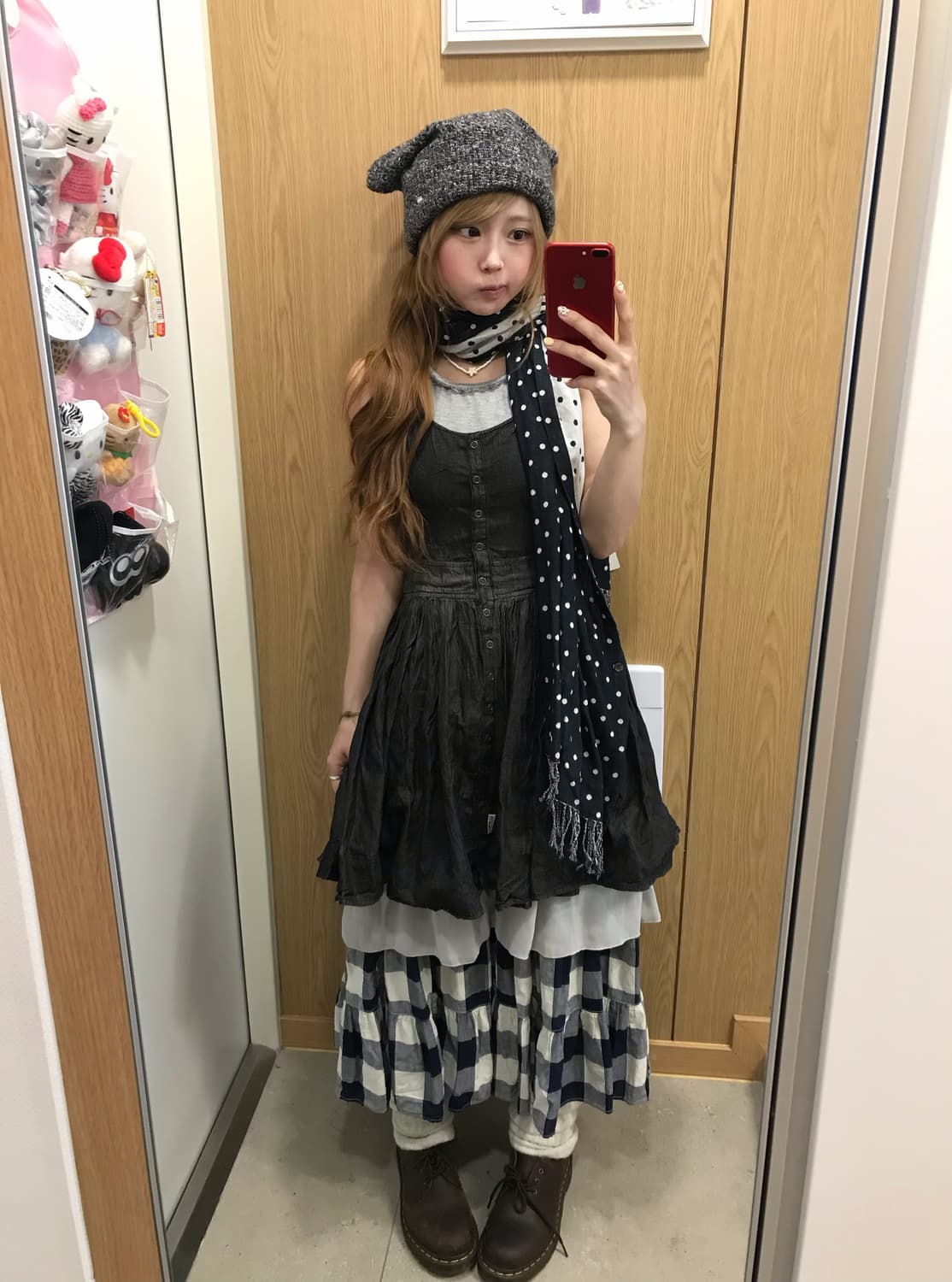 리즈리사돌 흑청 네이비 코지 모리걸 하구미 코디세트 상품이미지3