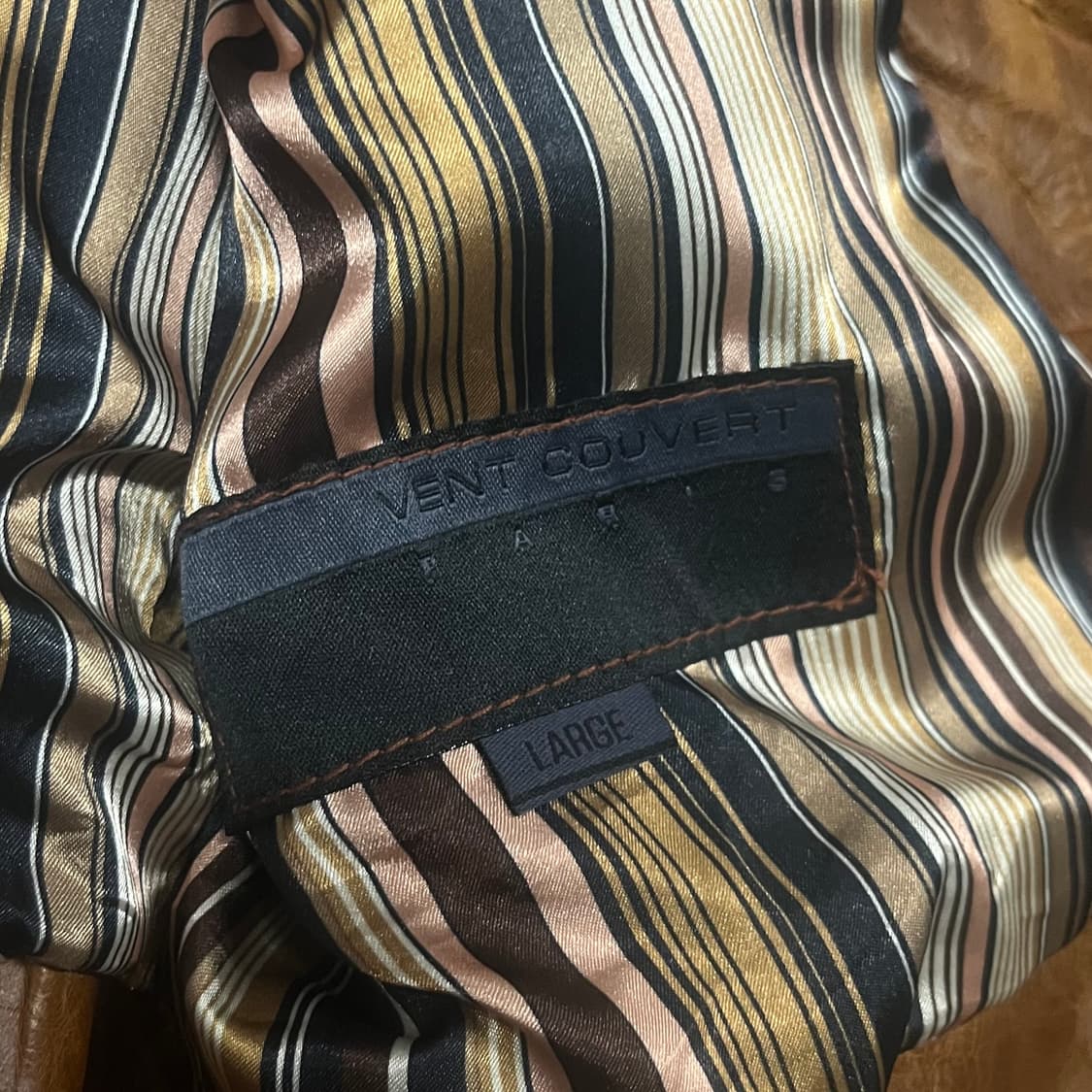 빈티지 웨스턴 레더 자켓 (100) 상품이미지10