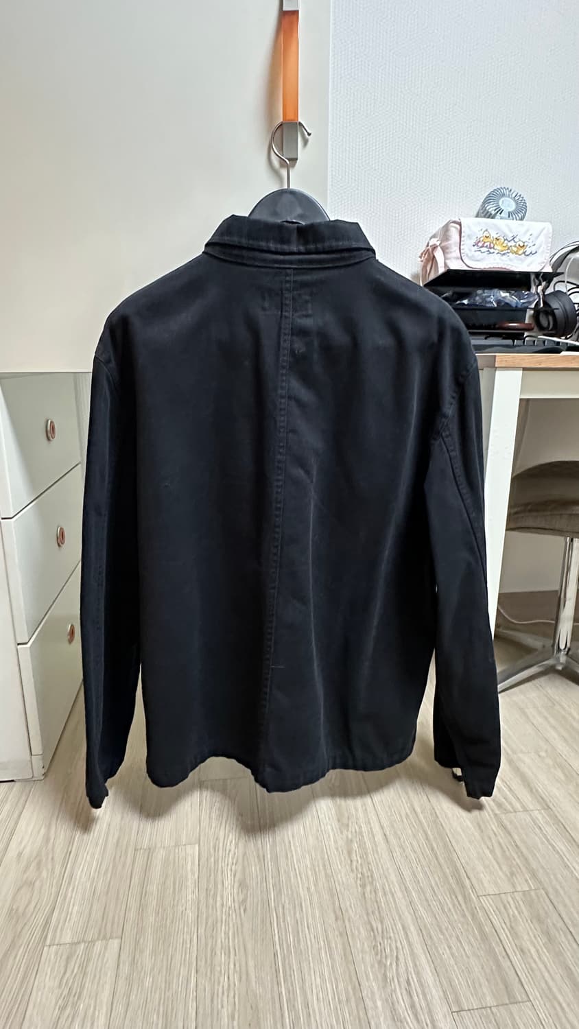 스투시 워크기어 블랙 자켓 XL 상품이미지2