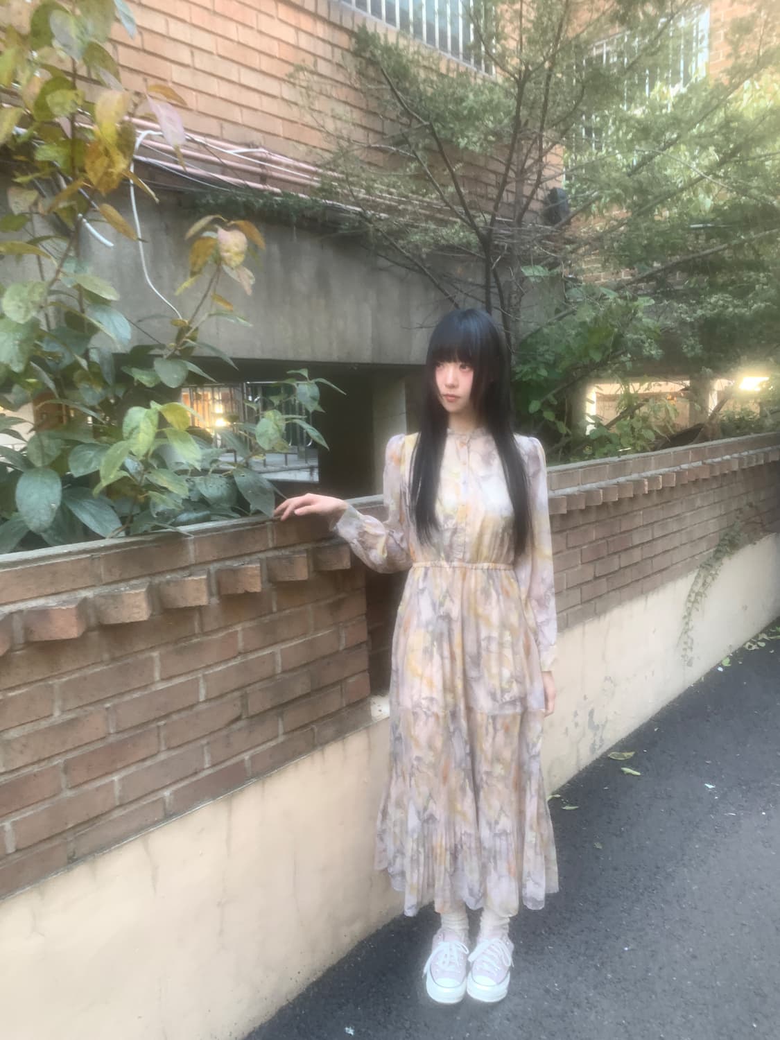 Lydia Flower Shirts Dress 상품이미지3