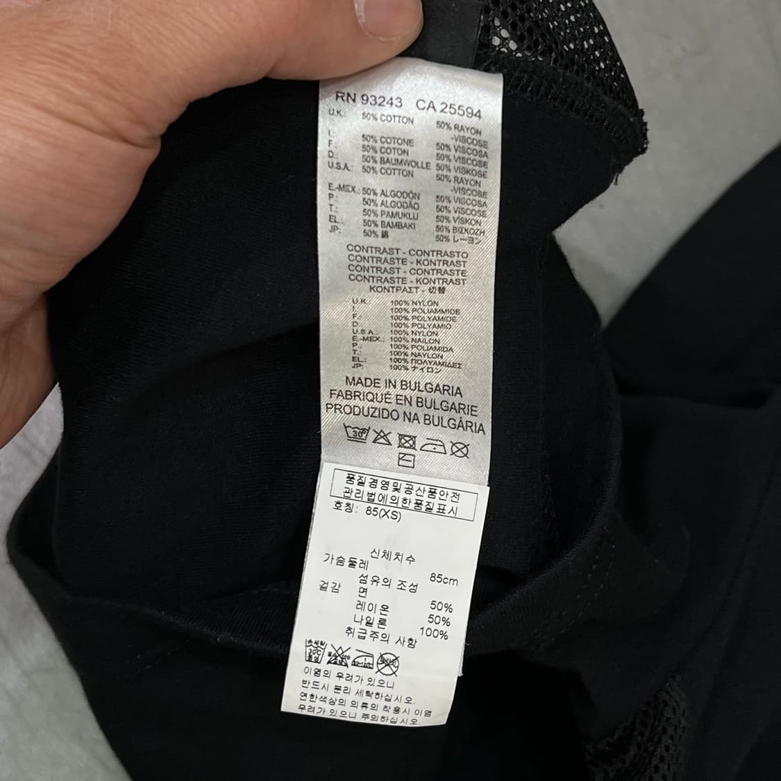  디젤 디테일 반팔티 y16033 상품이미지7