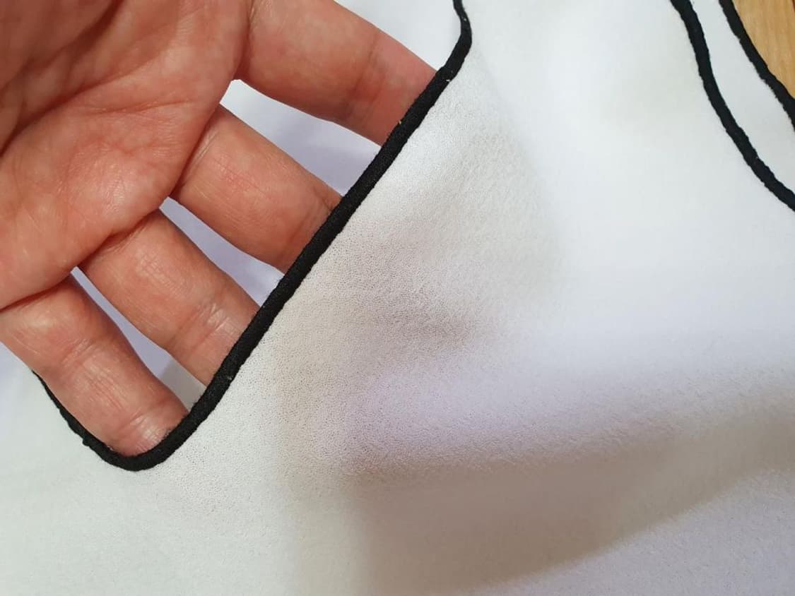 자라(ZARA) 라인 배색 티 55 새상품 상품이미지3