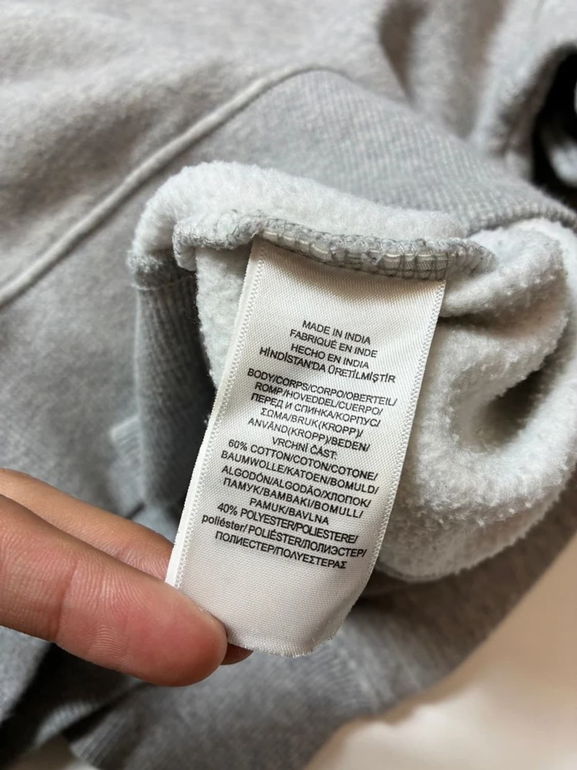 폴로 랄프로렌 로고 큐알 크루넥 맨투맨 PN8915 상품이미지7