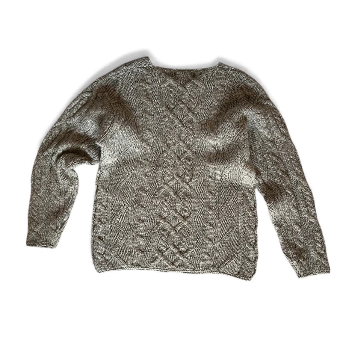 Vintage IMPRESSO Cable Knit Sweater 상품이미지2