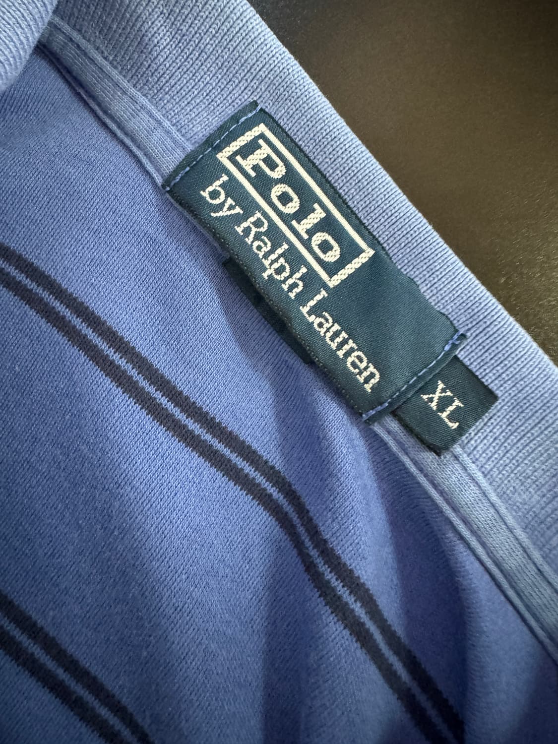 폴로 랄프로렌 빅 사이즈 스트라이프 반팔 카라티 XL ~ 2XL 상품이미지3