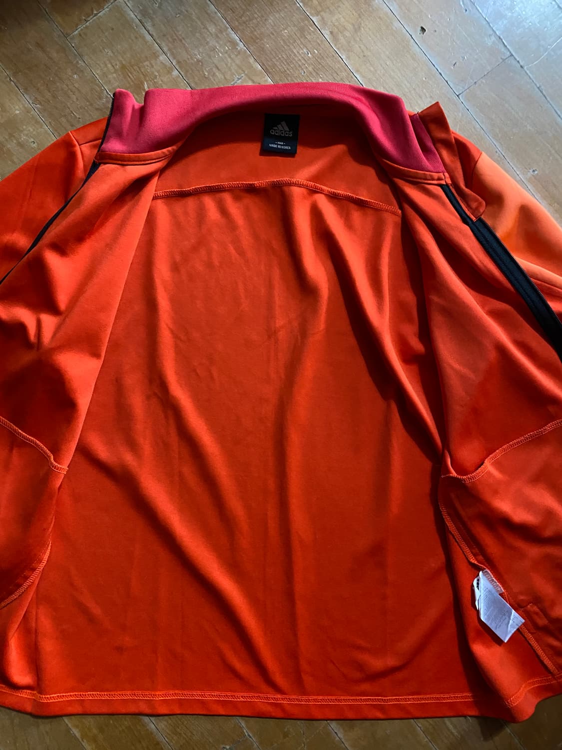 아디다스 오렌지 스포츠 집업 100 상품이미지4