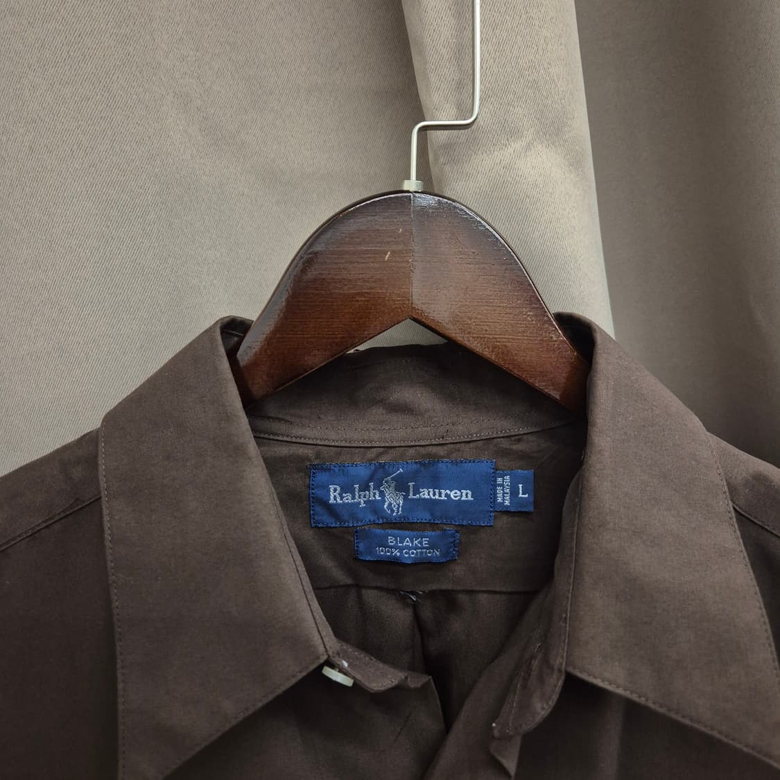 폴로 랄프로렌 빈티지 블레이크 셔츠 L 상품이미지3
