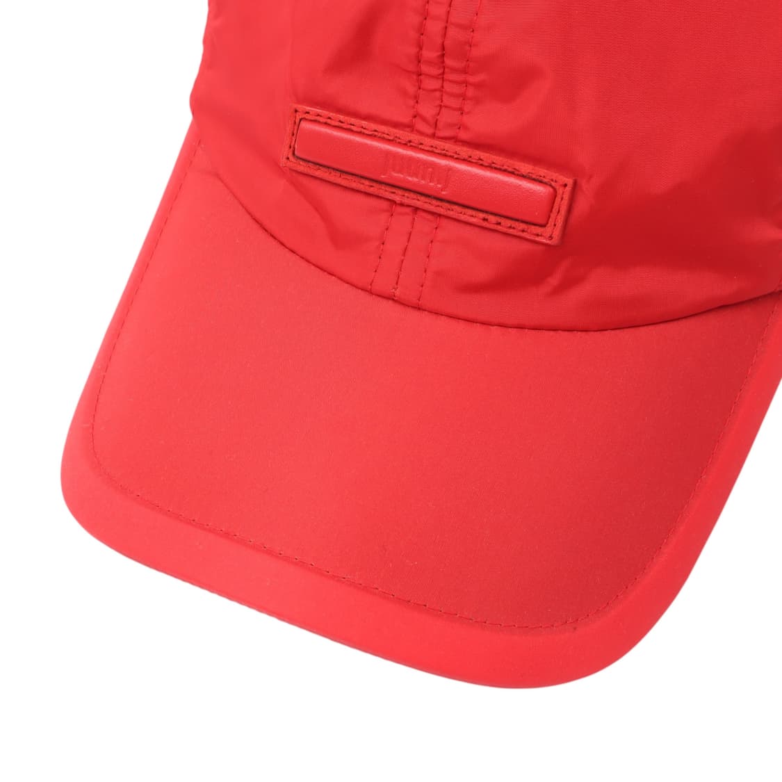 준지 22ss 레드 탭 나일론 캡 상품이미지2