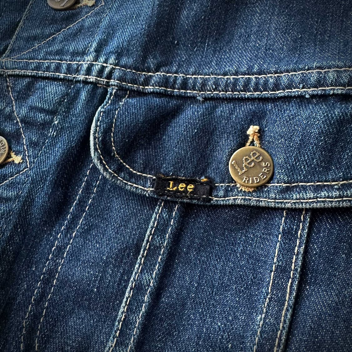 50s USA LEE 101-J Original Denim Jacket 상품이미지2