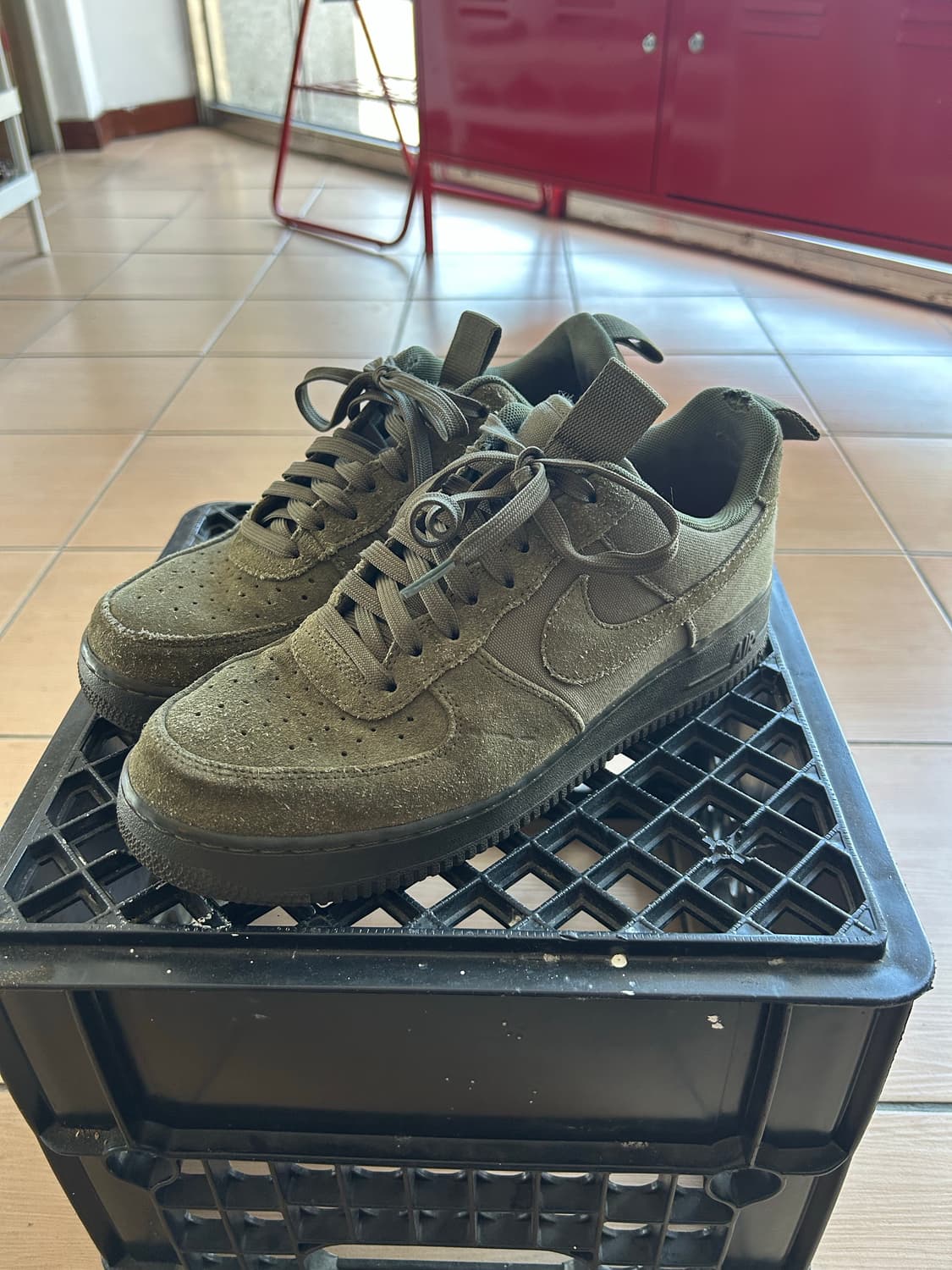 Nike AF1 LOW olive green 270size 상품이미지1