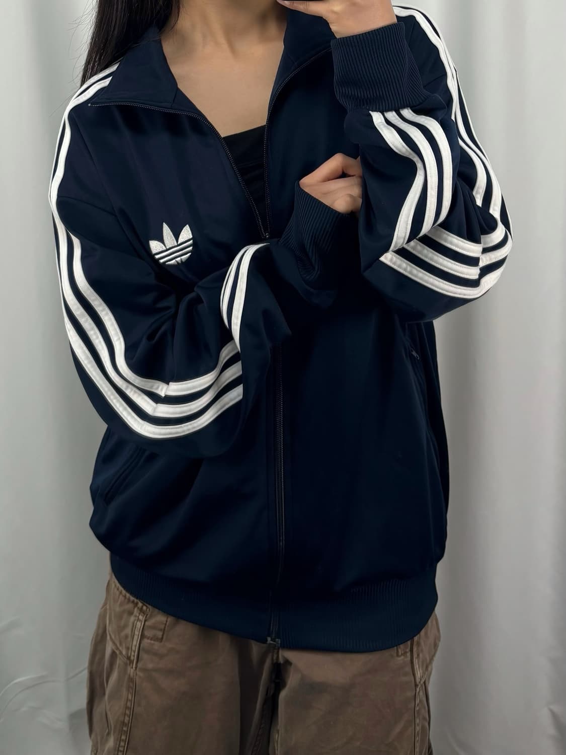 아디다스 네이비 파이어버드 트랙탑 져지 상품이미지1