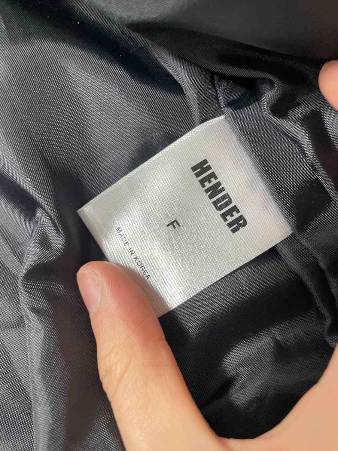 빈티지9. HENDER 가죽자켓 버튼 포인트 레더 라이더 상품이미지4