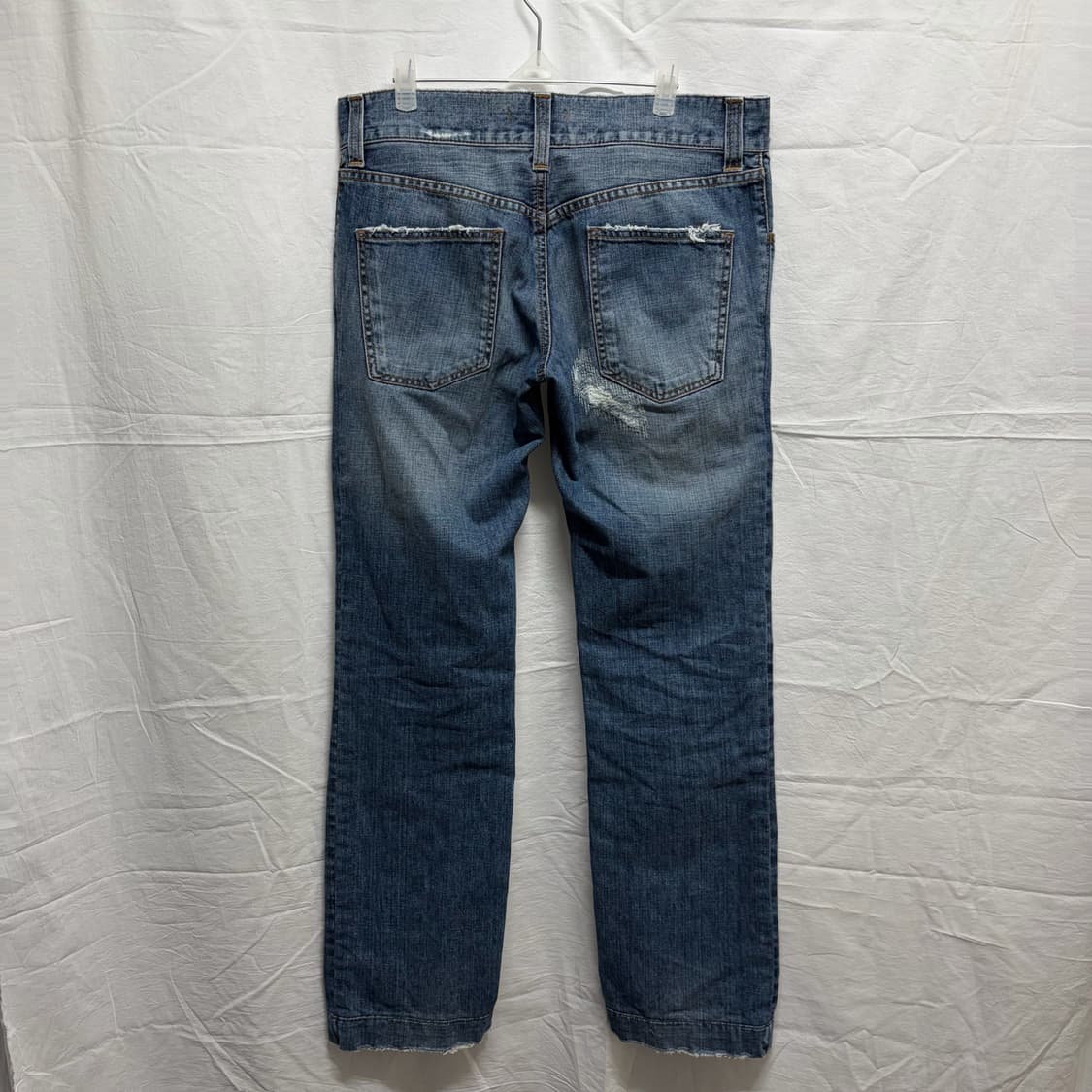 돌체앤가바나 14라인 전면 플레이트 디스트로이드 데님 상품이미지3