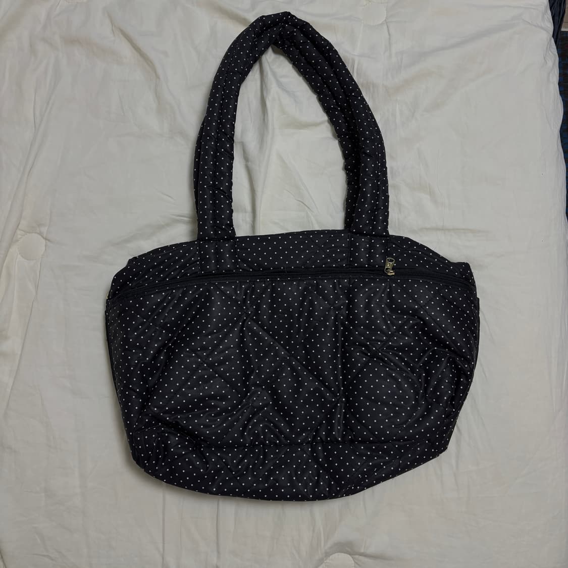 도트 패딩 토트백 상품이미지2