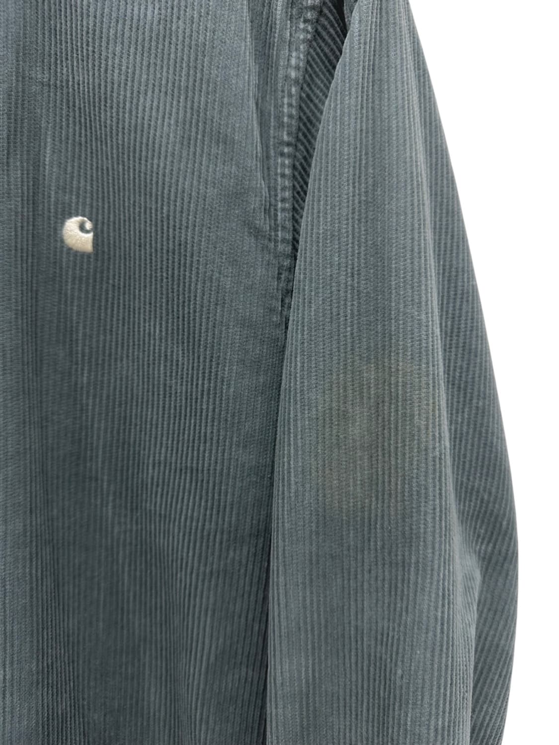 칼하트 WIP 메디슨 코듀로이 셔츠 블루그린 (M) 상품이미지7