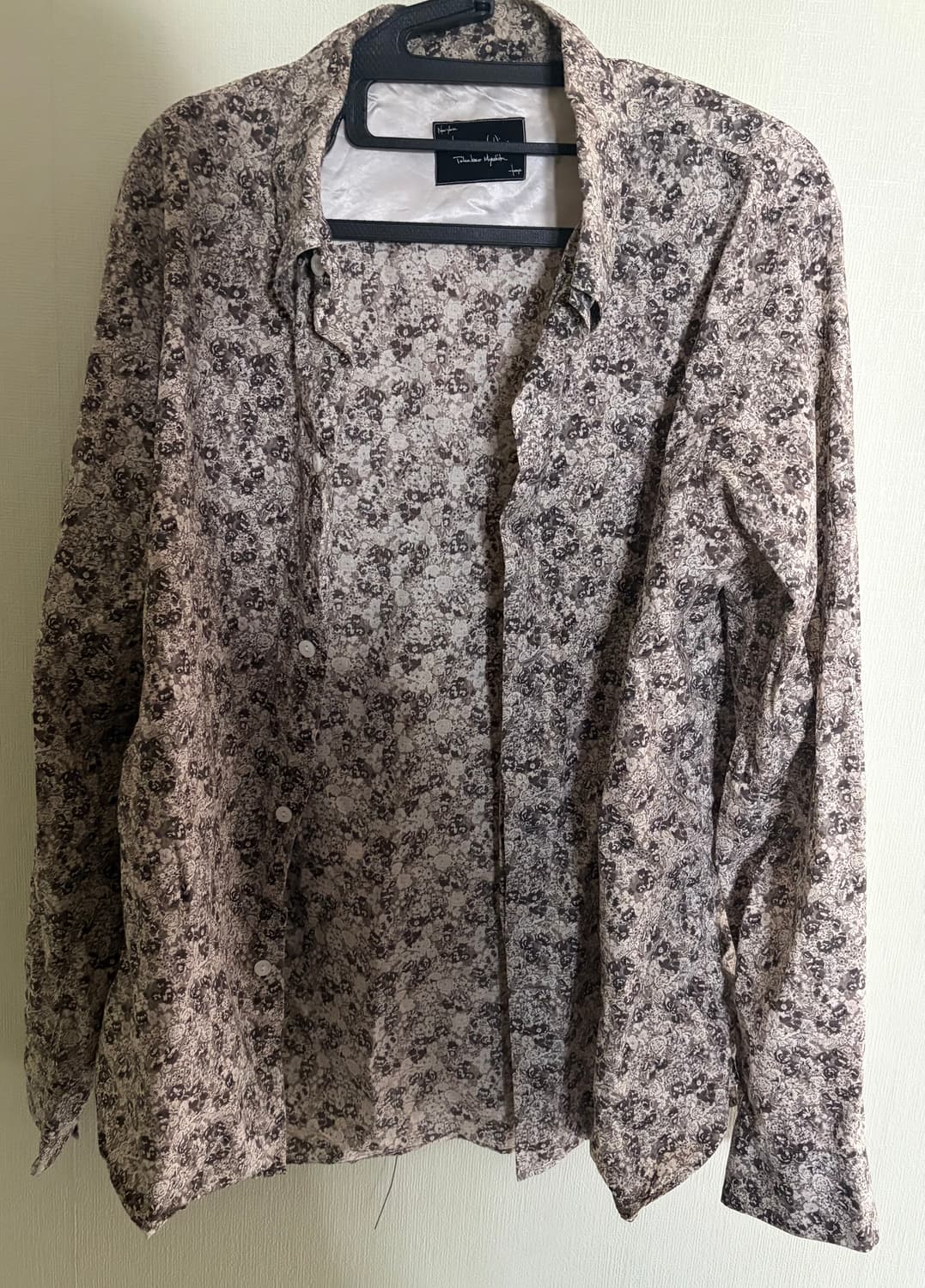 넘버나인 03aw 커트기 셔츠 상품이미지6