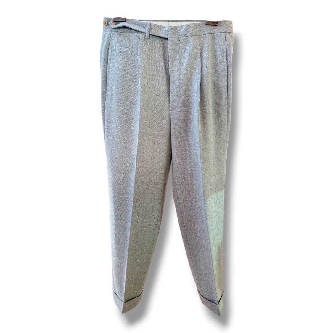 hyssop 히솝 그레이 베이지 트라우저 팬츠 슬랙스 상품이미지1