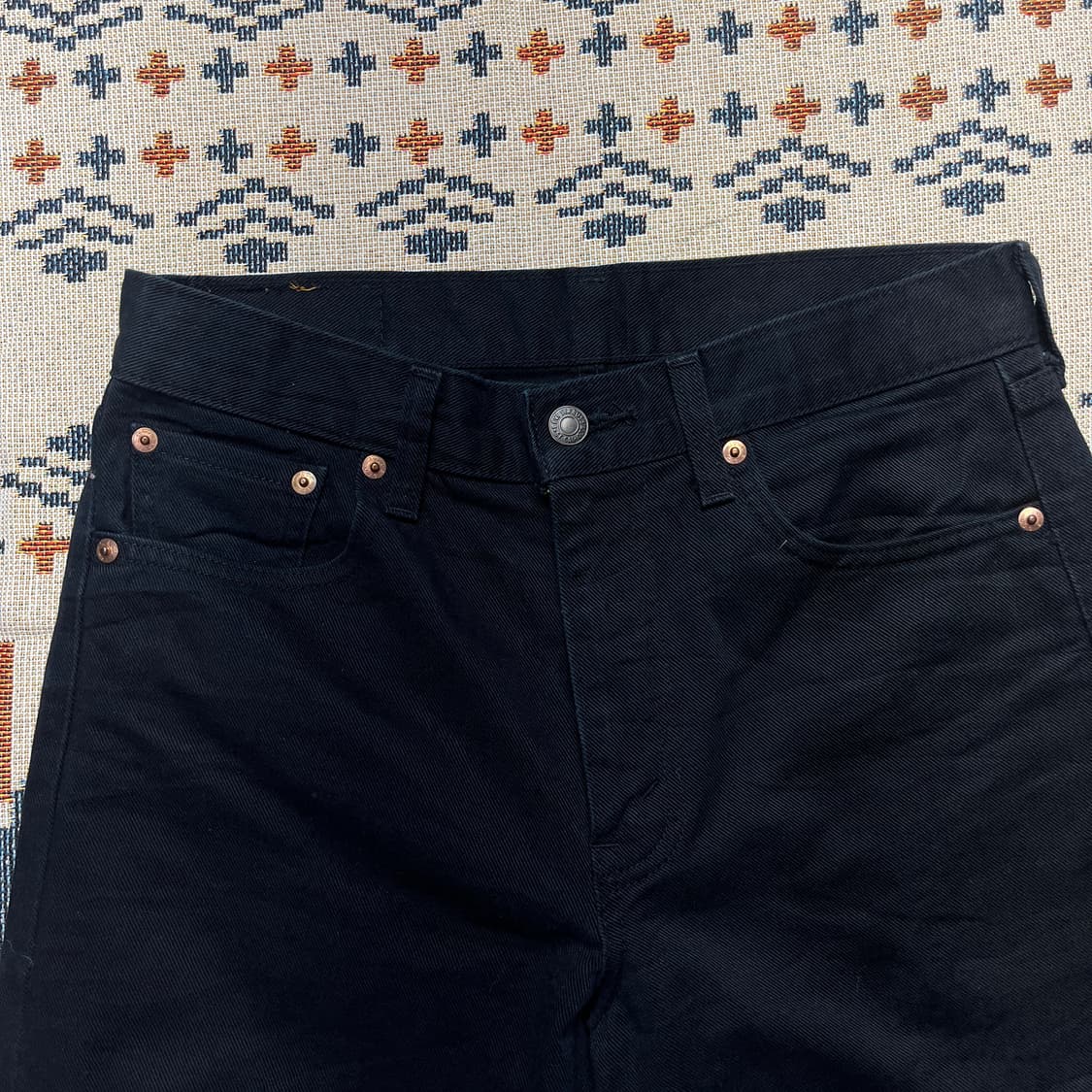 90s리바이스(JAPAN) 508 블랙블랙 빈티지 데님(실측확인) 상품이미지2