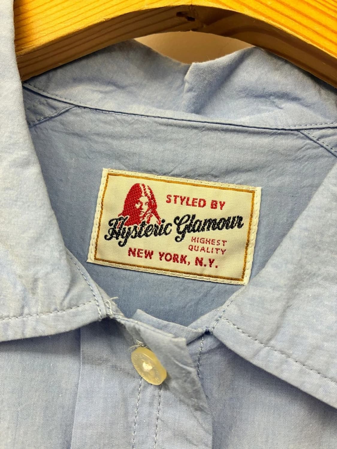 히스테릭글래머 00's 레글런 반팔 셔츠 PN9760 상품이미지7