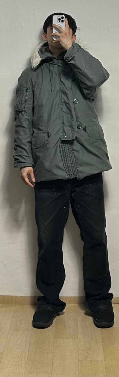 미군 N3B 파카 상품이미지4