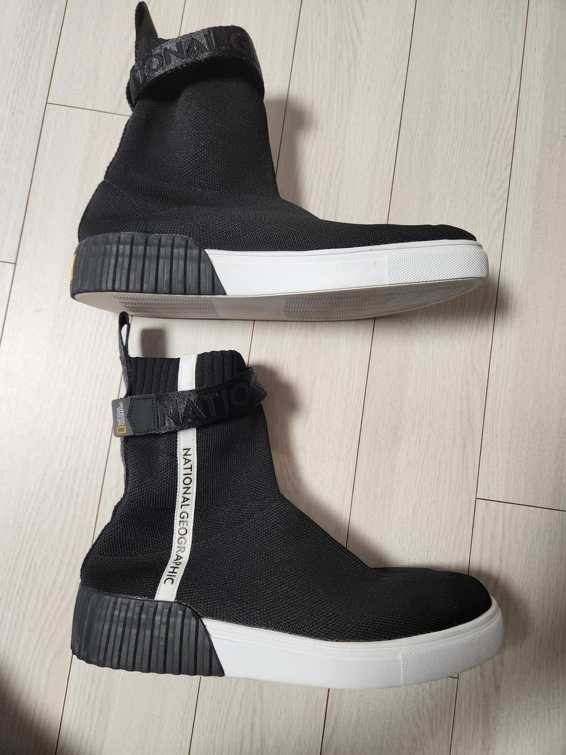 내셔널지오그래픽 N995AFW370 어반무드 니트 스니커즈 BLACK 사 상품이미지3