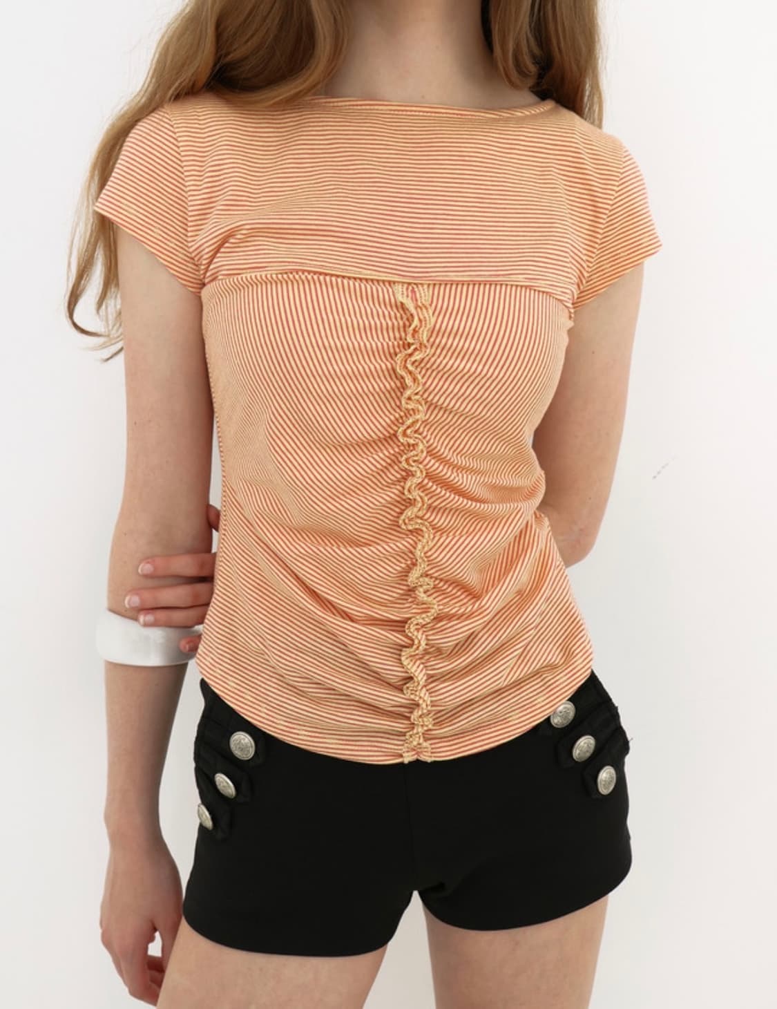 도프셉 back shirring top 상품이미지2