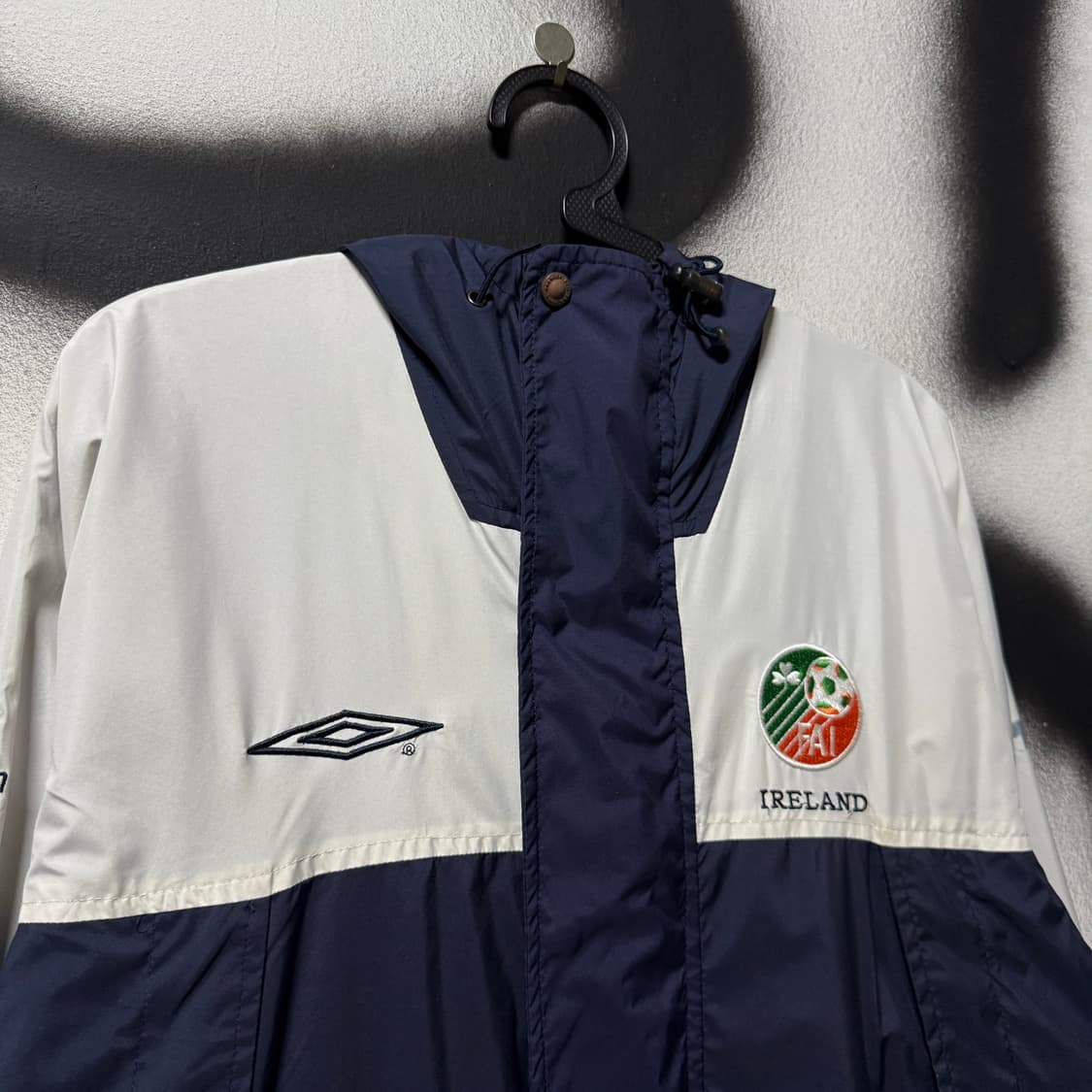 엄브로 00s 올드스쿨 풀 집업 윈드브레이커 자켓 상품이미지3