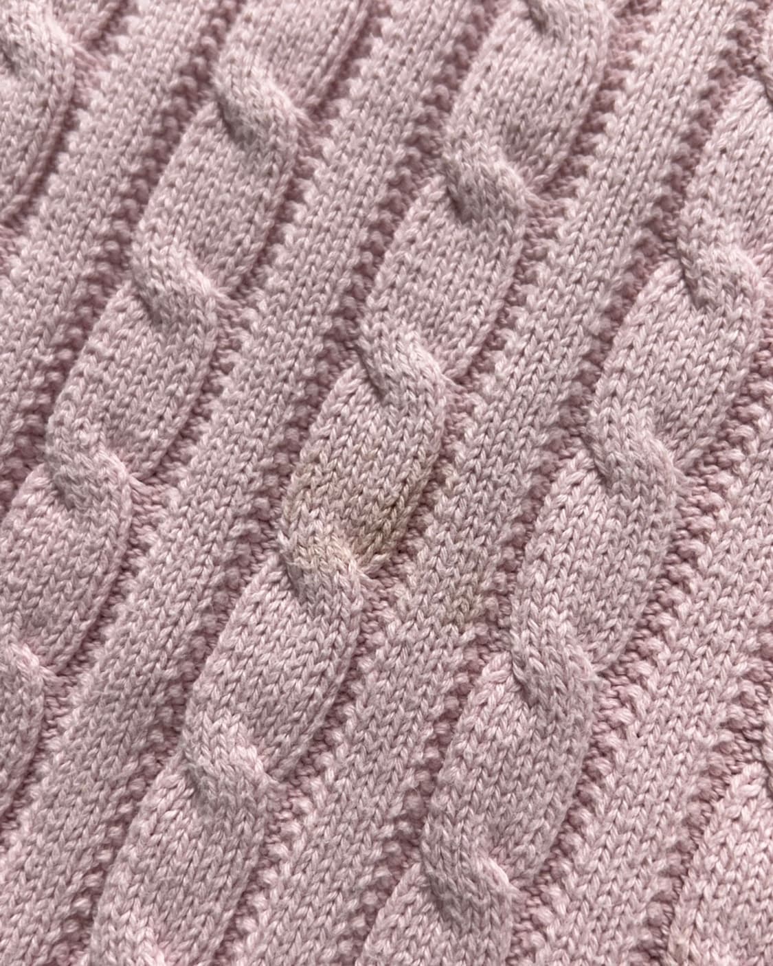 폴로 랄프로렌 핑크 케이블 니트 상품이미지5