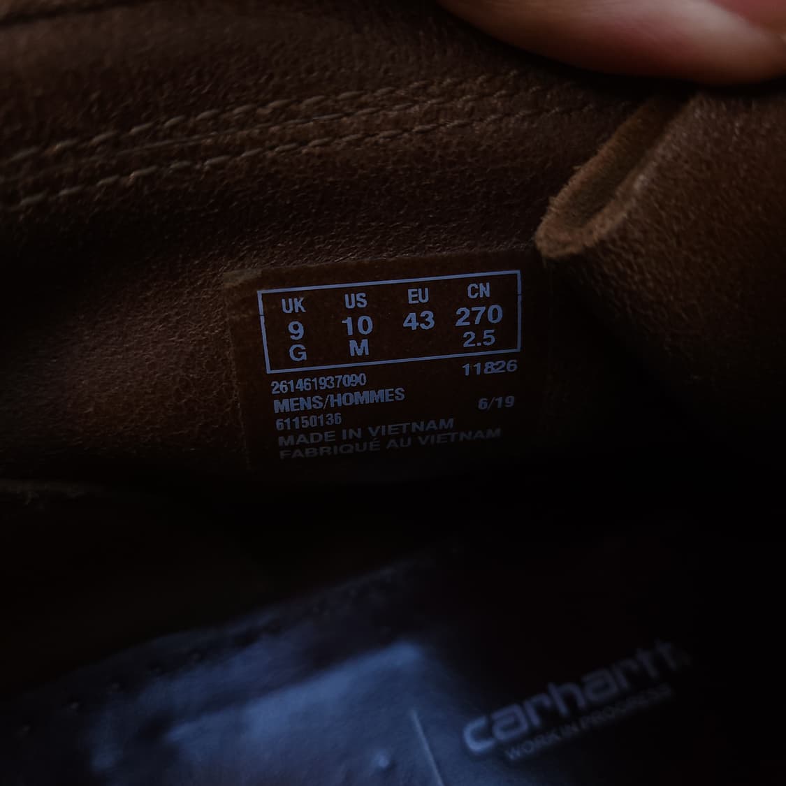 [270] Clarks x Carhart WIP 브라운 스웨이드 레더 상품이미지8