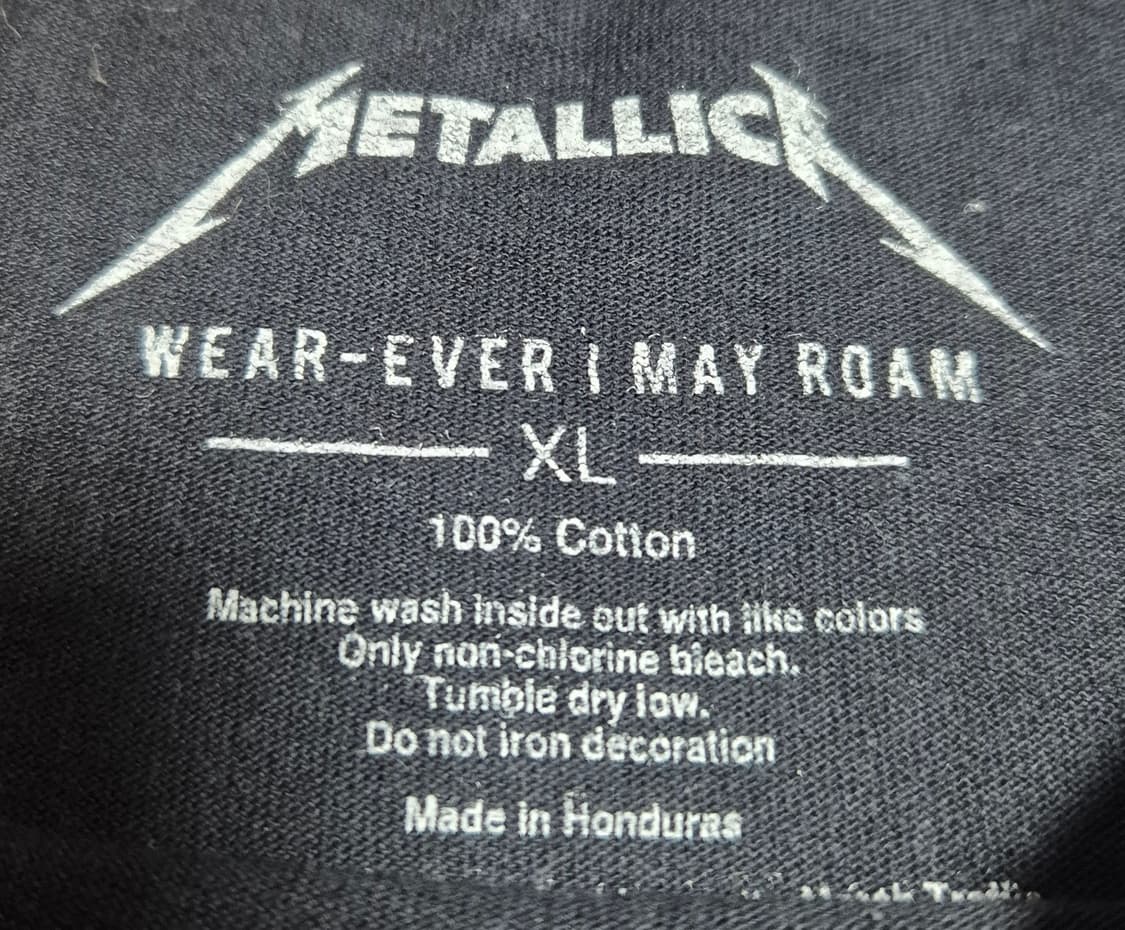 [XL]메탈리카 M72 월드투어 리퀴드데스 협업 -580 상품이미지4