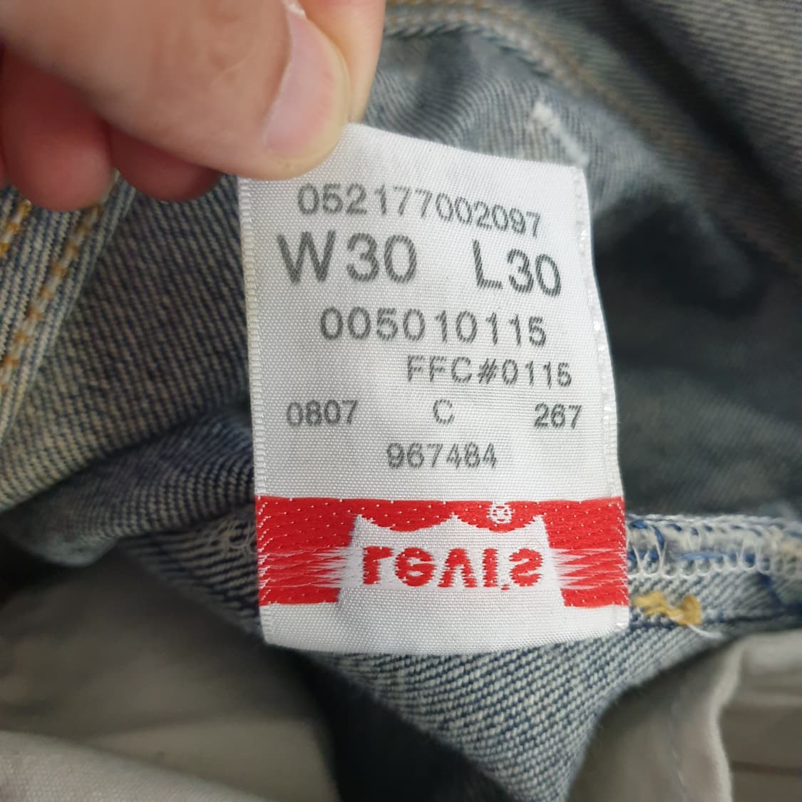 LEVI'S 데님 팬츠 상품이미지3