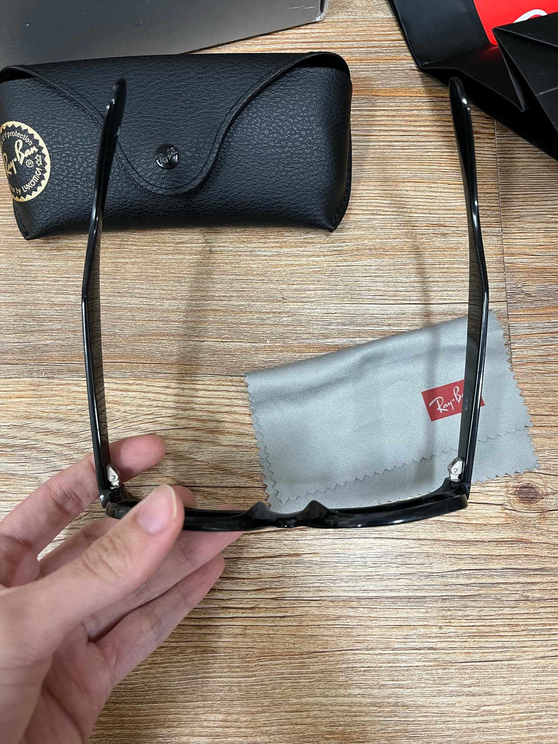 레이벤 rb2132 선글라스 블랙 상품이미지5