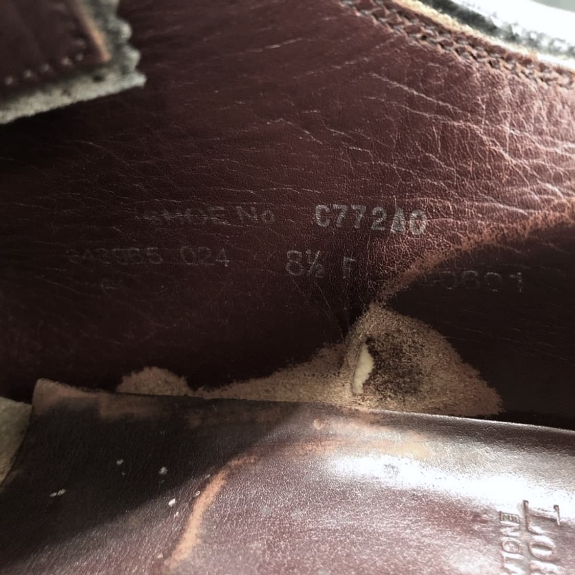 미하라 야스히로 가죽 윙팁 드레스슈즈 상품이미지7