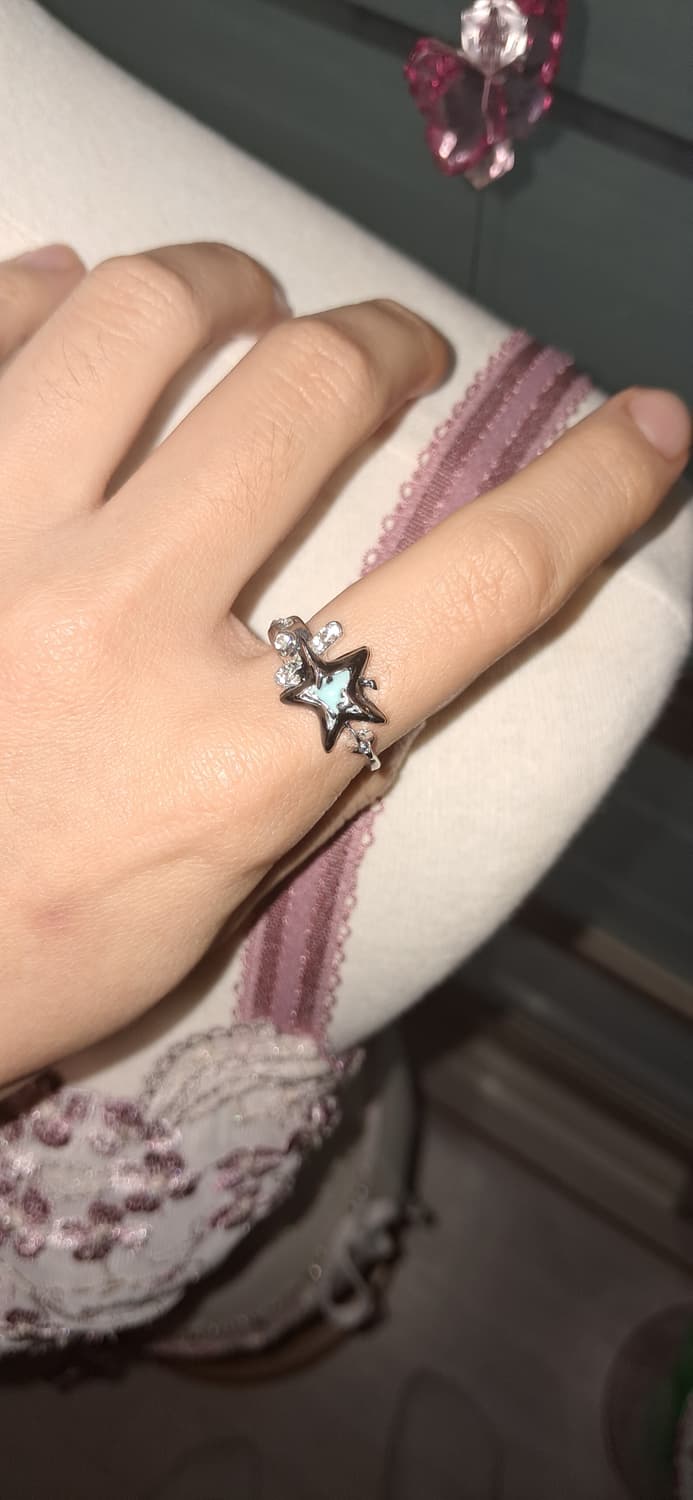 별반지 민트스타 실버링 상품이미지1