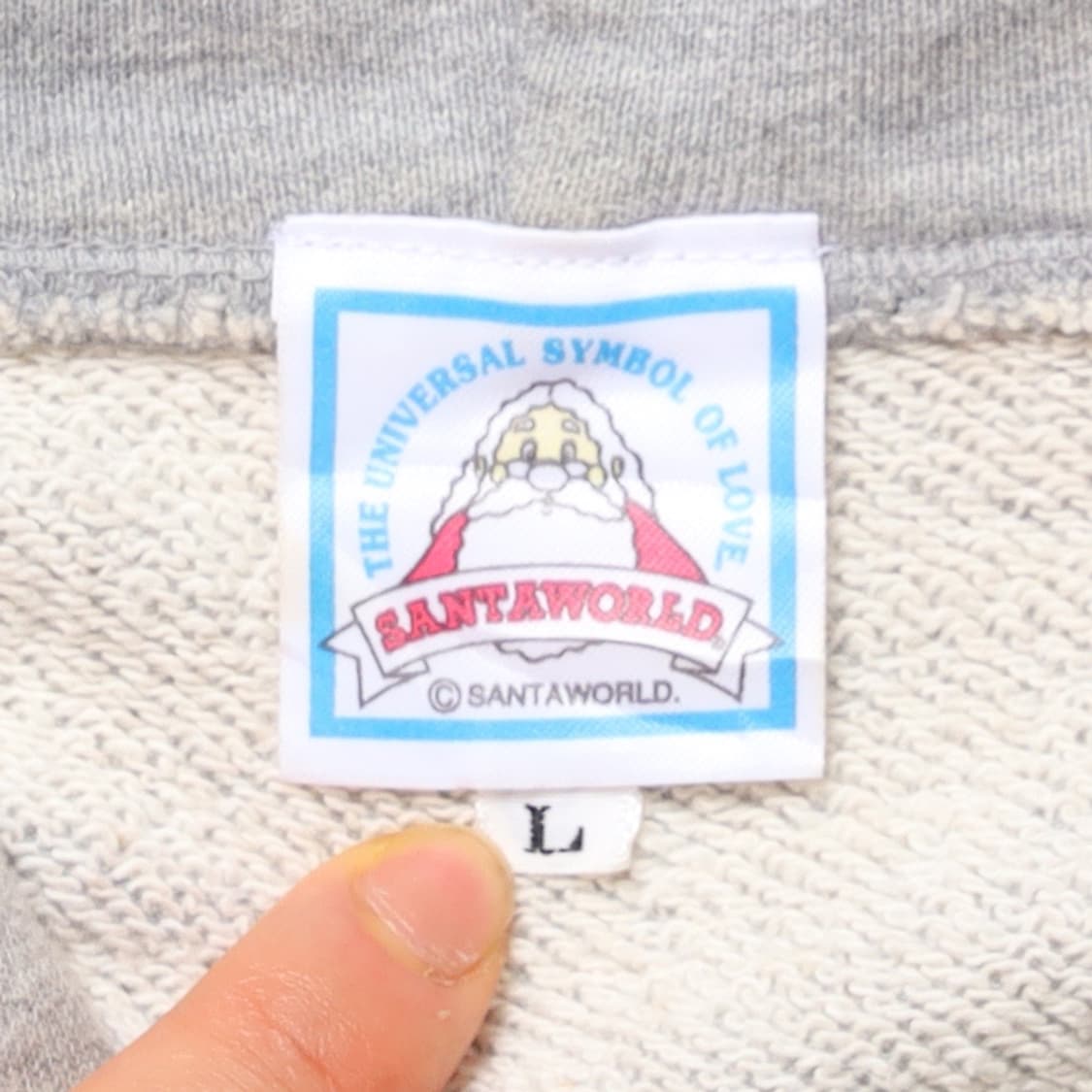 SANTA WORLD Printed Sweat Hoodie  상품이미지4