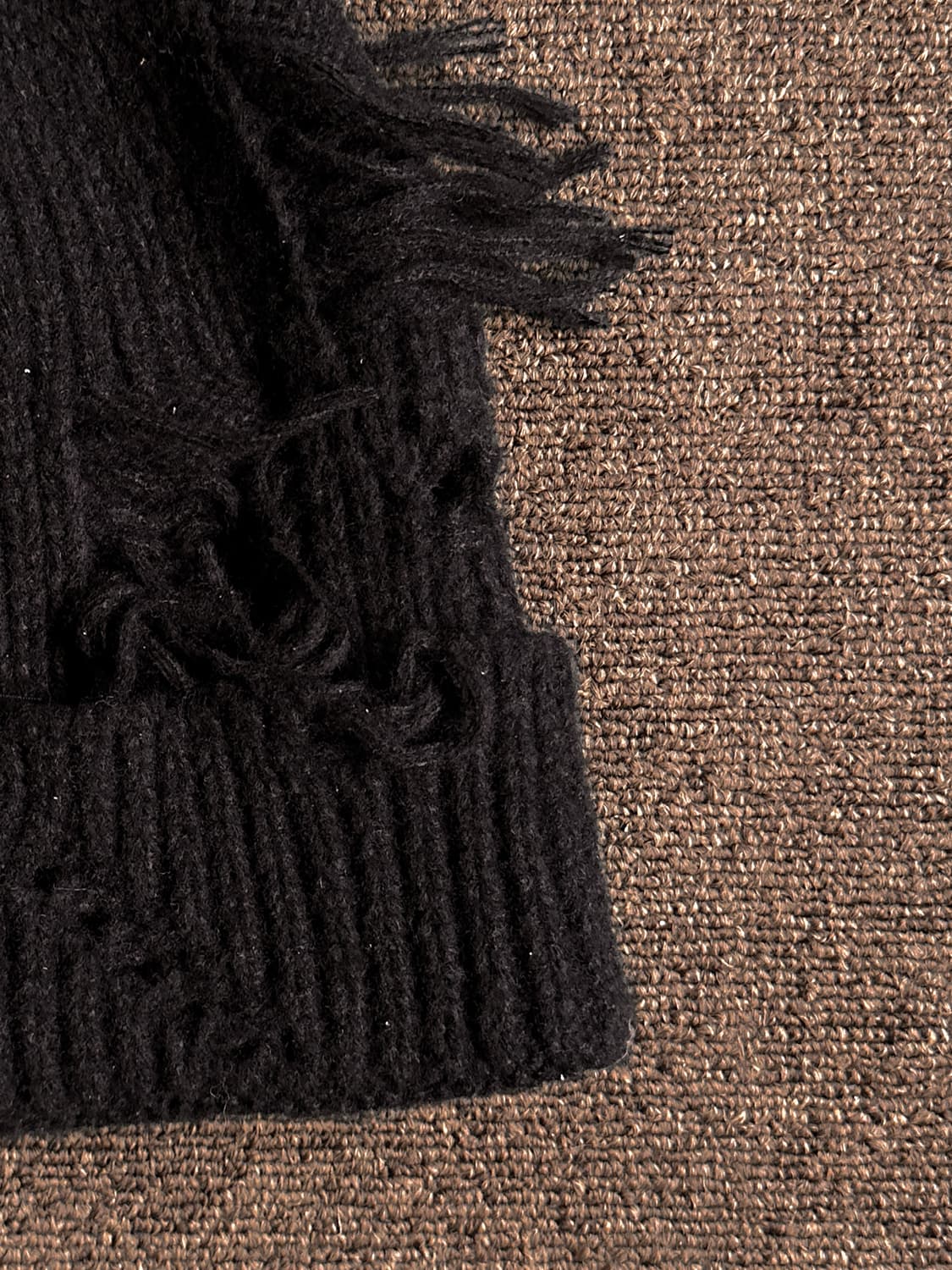 비즈 그런지 비니 Black 상품이미지8