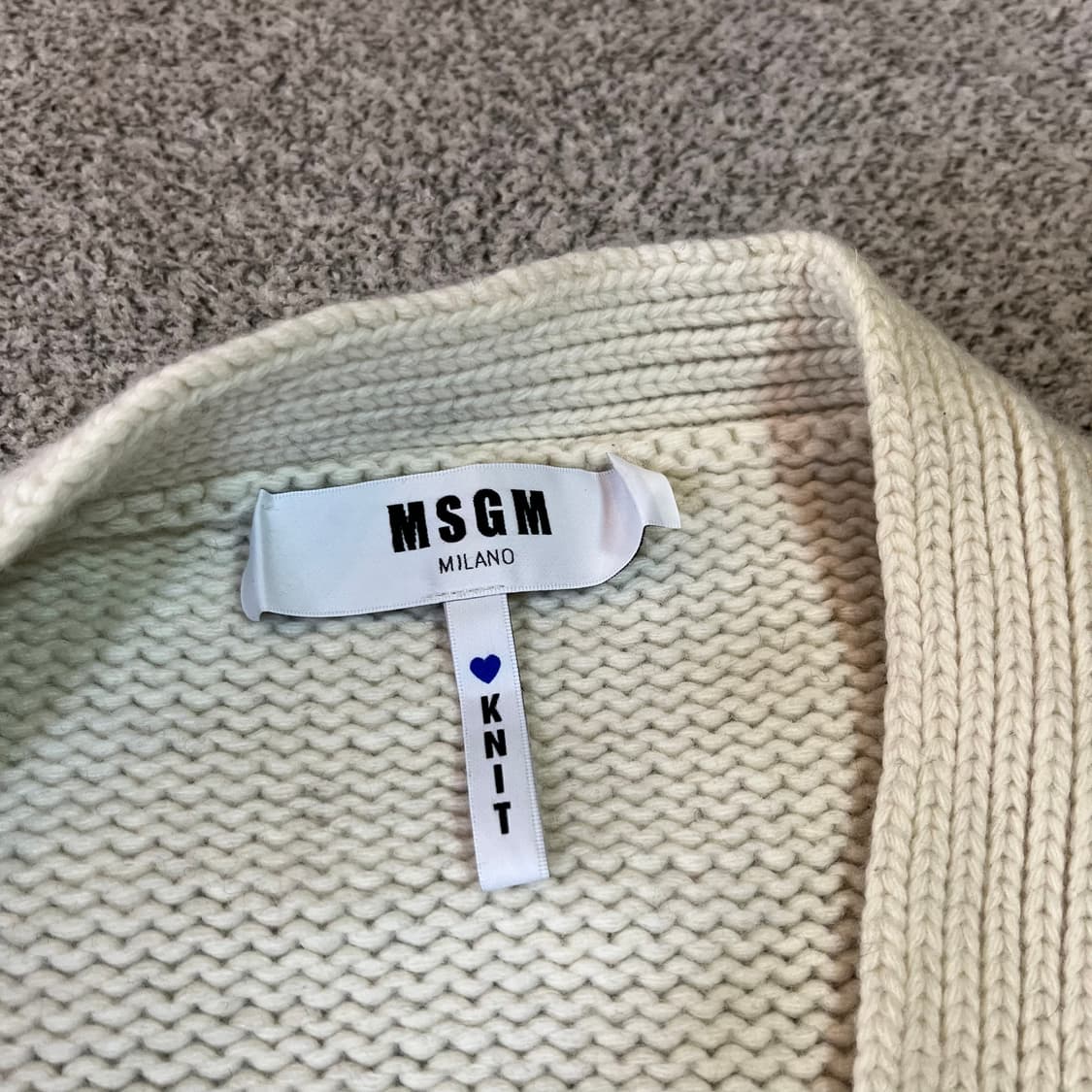 MSGM 도트 니트 가디건 상품이미지4