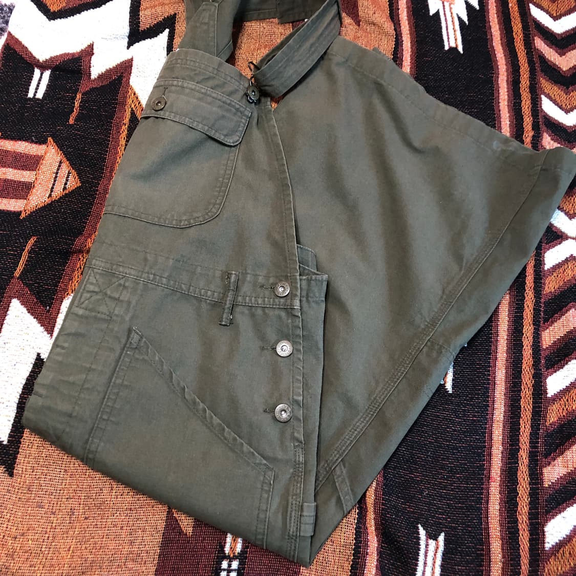 Chiquita khaki overall skirt 상품이미지5