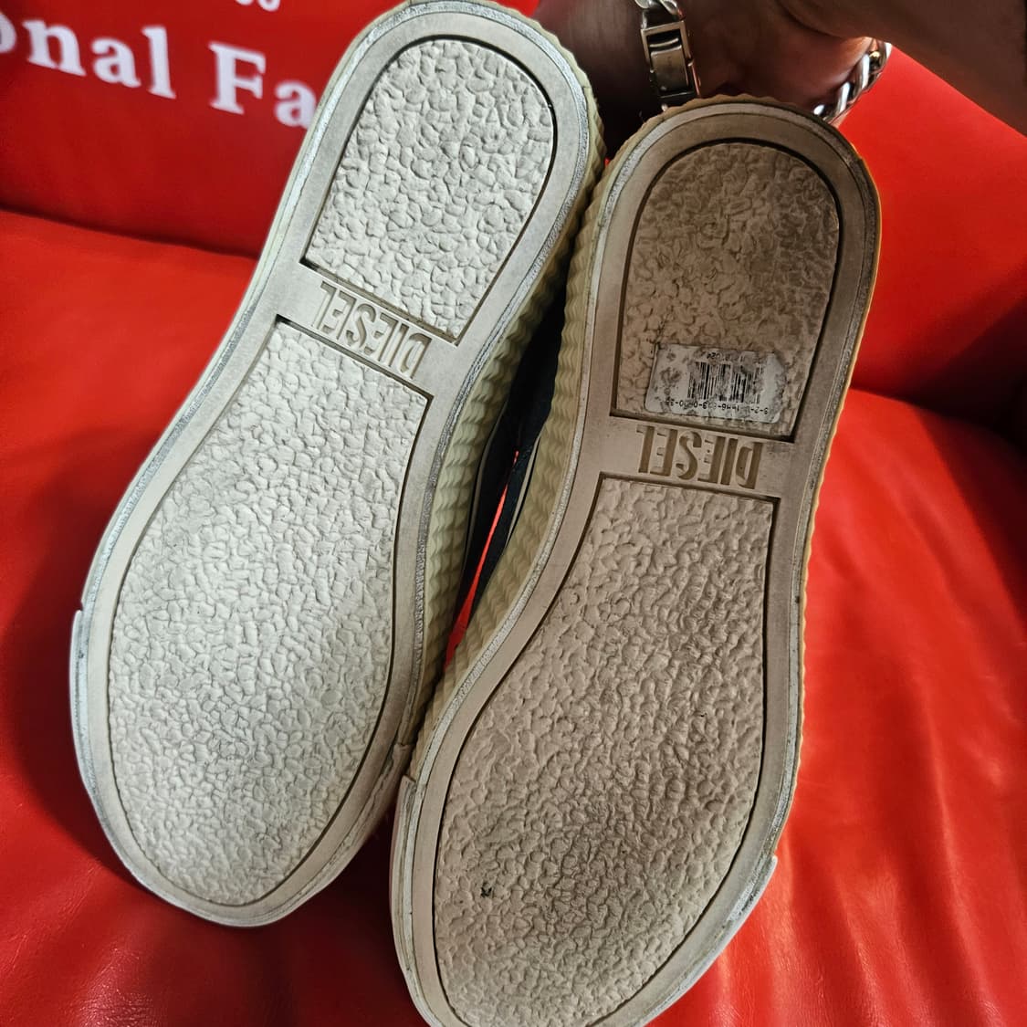 디젤(DIESEL) y2k 데님 워싱 슬립온 36size 상품이미지6