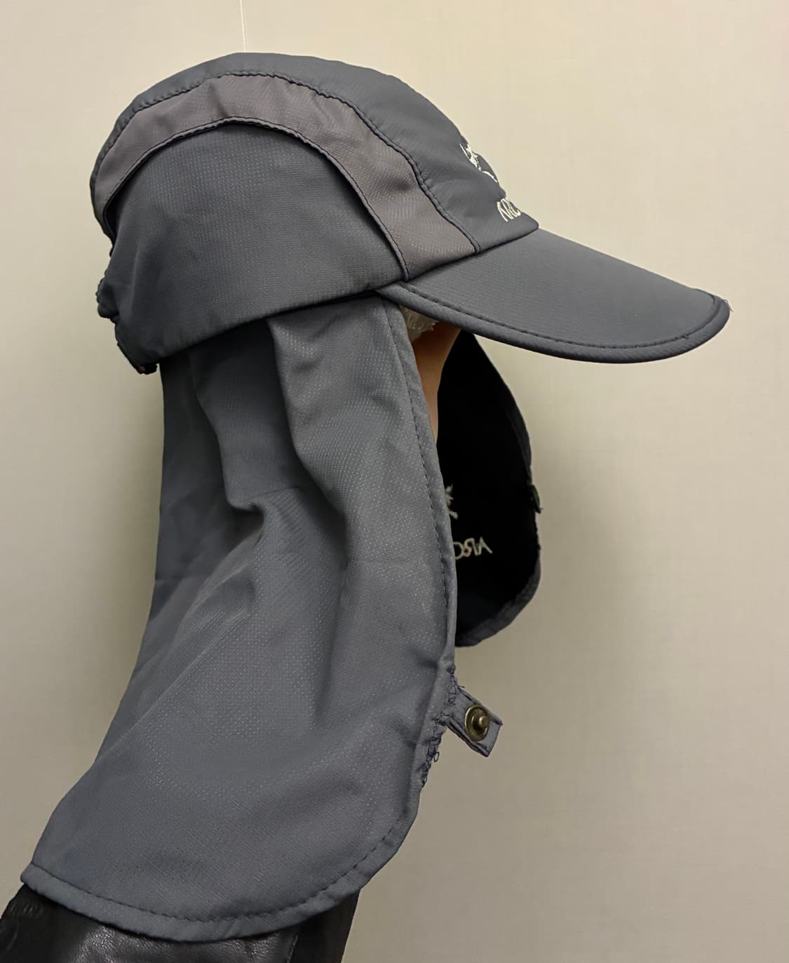 (F)90s 아크테릭스 빈티지 선플랩 쉴드 폴딩캡 캠프캡 상품이미지4