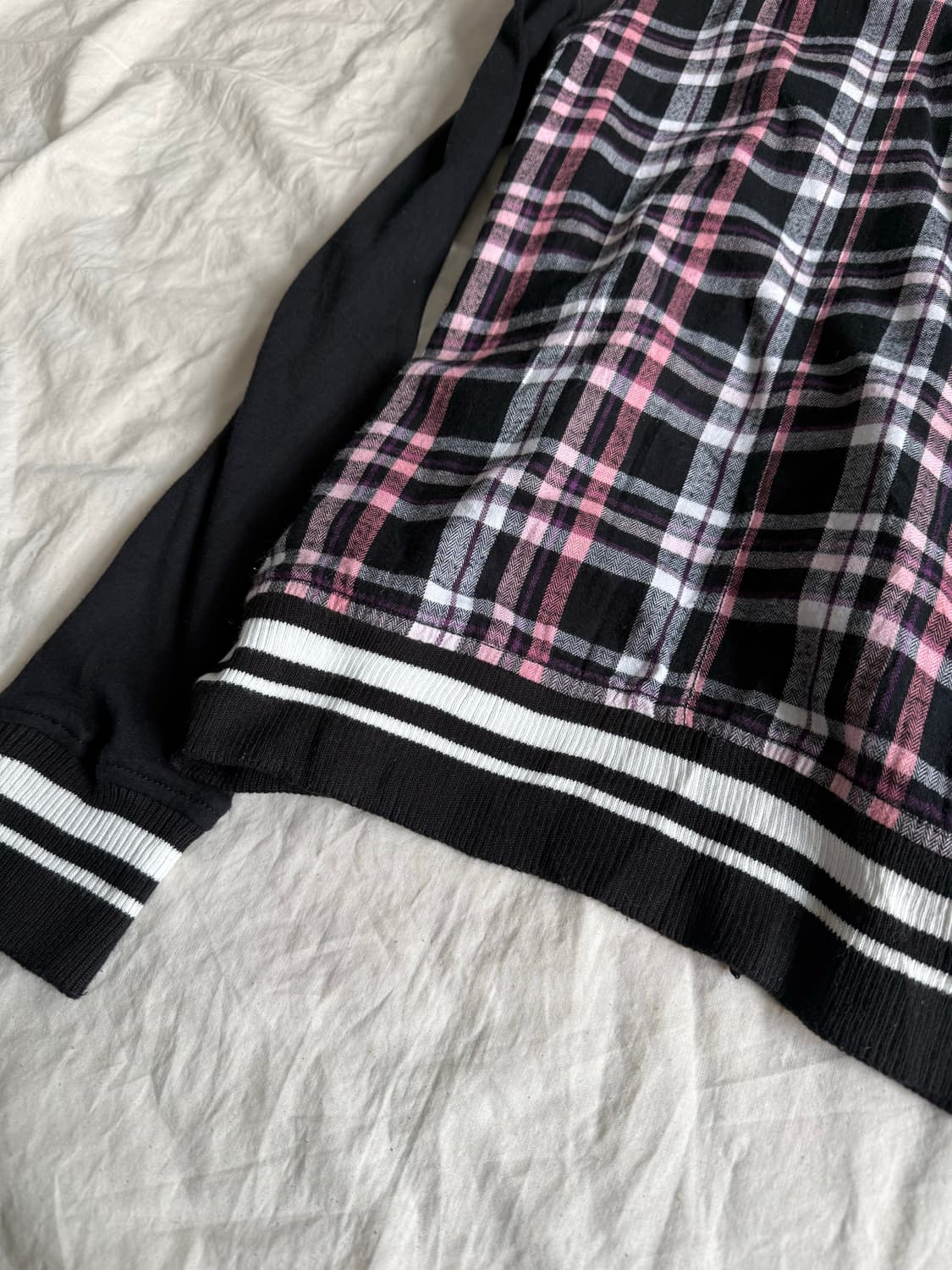 스카이봄버 캐캐체 펑크 투웨이 체크 집업 상품이미지7